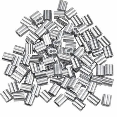 100x Manchons En Aluminium Pour Câble 1,5 Mm - Ferrules À Sertir AIMOONSA