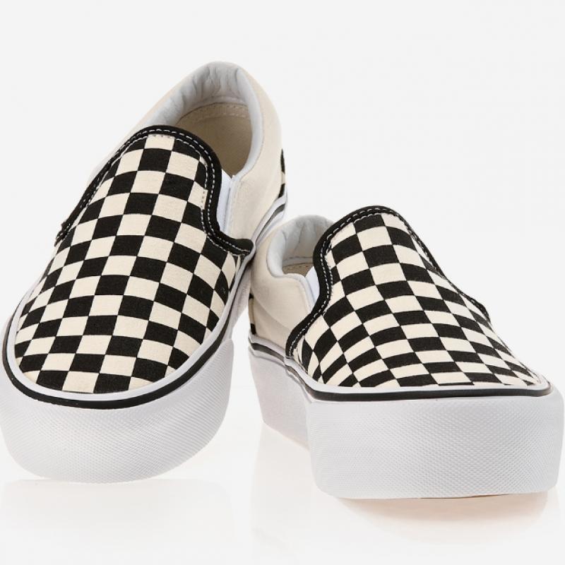 Vans Классические туфли на платформе в черно-белую клетку Vn00018ebww в черно-белую клетку