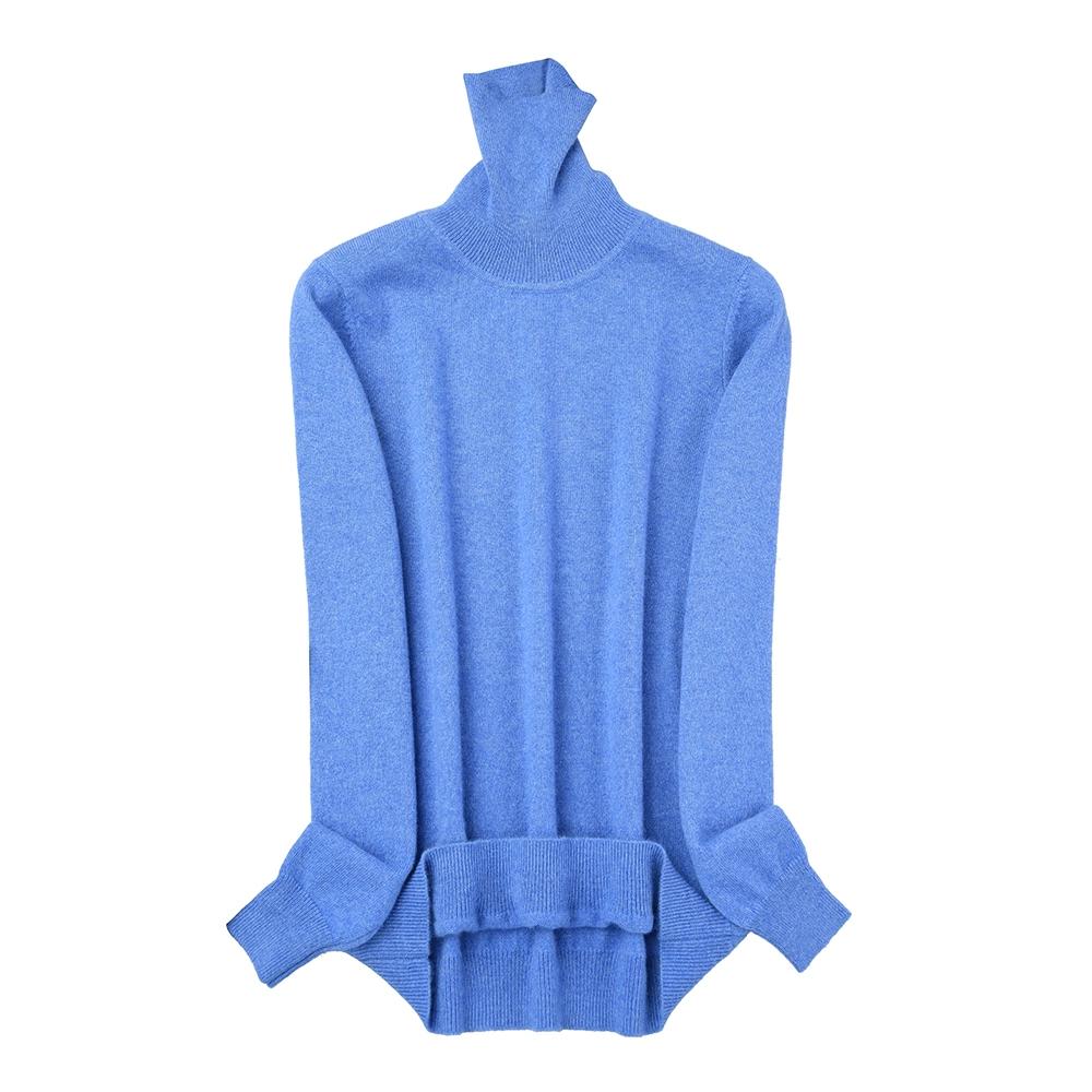 Womens 100% Cashmere Turtleneck Pullover Sweater