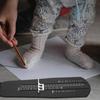 Yousheng Устройство для измерения размера обуви для младенцев, детей, мужчин и женщин, измеритель длины стопы, линейка для измерения размера обуви, домашний измеритель размера стопы, точная таблица измерений