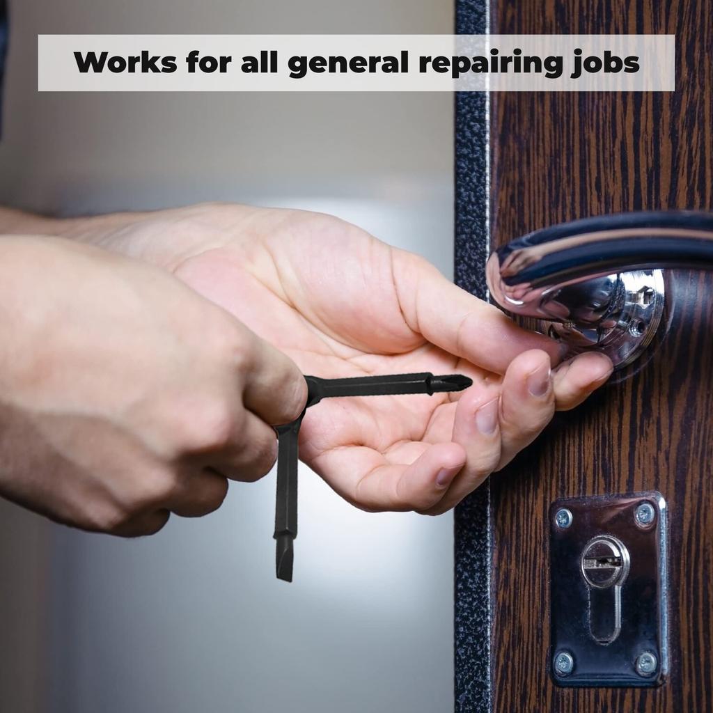 Портативный набор крестовых отверток Phillips, брелок для ключей, мини-карманный крестообразный брелок, многофункциональные инструменты для ремонта, гаджет для отдыха на природе