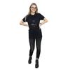 DC Comics Womens/Ladies Batman Shadow Bats Cotton Boyfriend T-Shirt