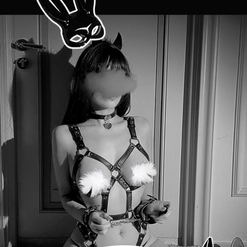 Взрослое нижнее белье из лакированной кожи, кожаный цельный веревочный костюм, униформа с напульсником, набор персонажа игры для темной ночи