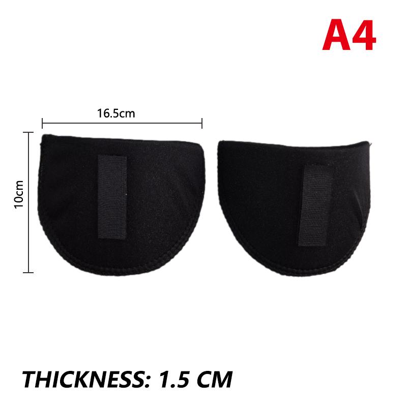 1 пара сменных губчатых подкладок для костюма для женщин и мужчин, одежда без шитья