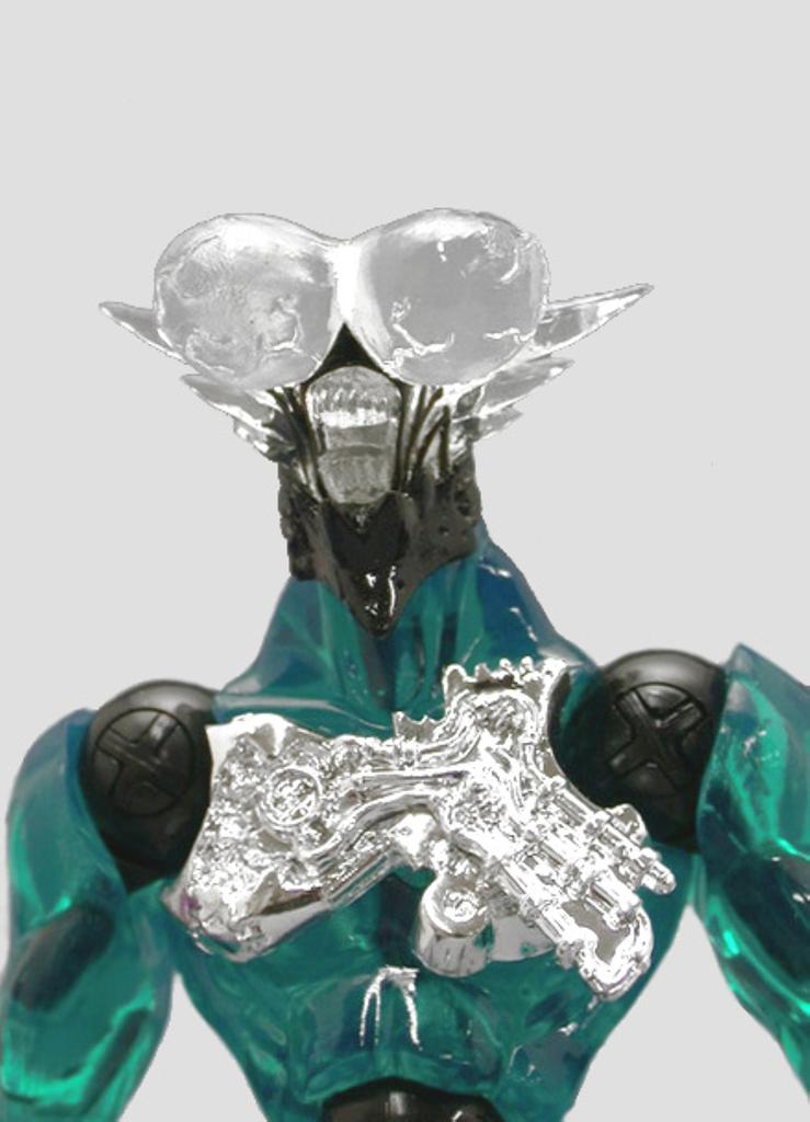 Kaiyodo Revoltech Assemble Borg 006 Jerknoid примерно 135 мм окрашенная подвижная фигурка Иг, высокий,