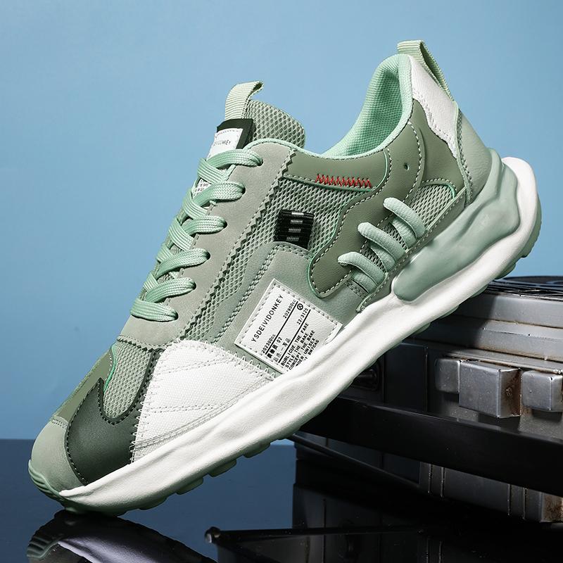 Модные мужские повседневные кроссовки для бега, мужские осенние новые спортивные кроссовки, классические повседневные кроссовки с толстой подошвой из сетчатого материала, мужские кроссовки