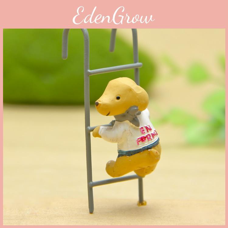 Милая Мультяшная Сцена Щенка, Карабкающегося по Лестнице, Модель для Домашнего Декора и Подарка