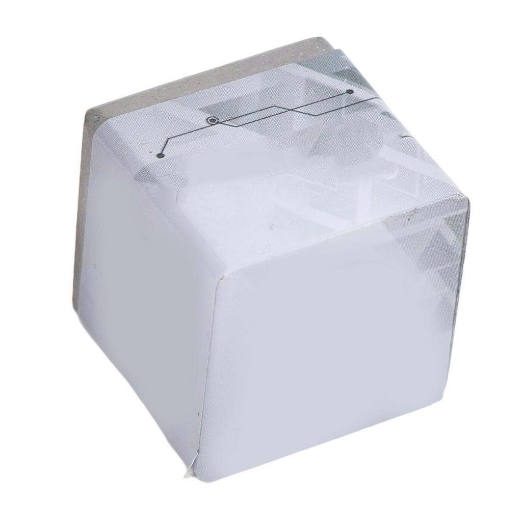 Мел для бильярдного кия профессиональный портативный безопасный мел для бильярдных палок для обучения игровому серому цвету