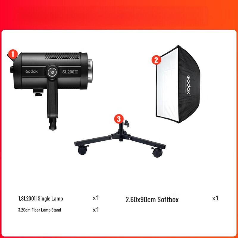 Godox SL300WIIBI Bi-Color LED Video Light