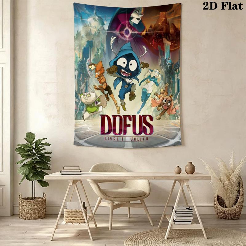 Dofus Pattern Home Decor Tapestry, Wall Hanging, Decorative RV Wall Cloth.SGT0917241