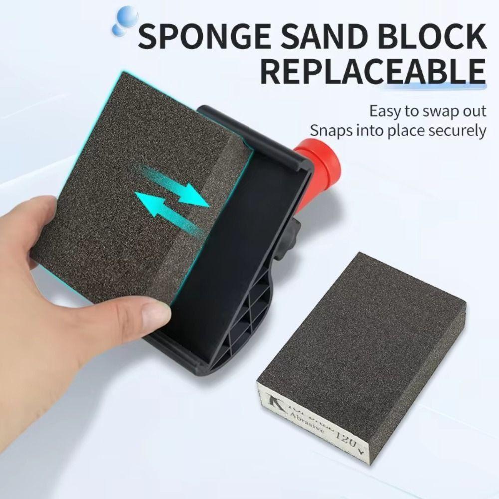 Aluminum Telescopic Pole Wall Sanding Frame Plaster Surface Polisher Putty Sanding