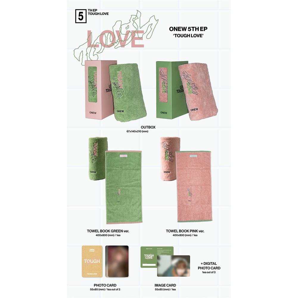ONEW - TOUGH LOVE [Версия с книгой-полотенцем]