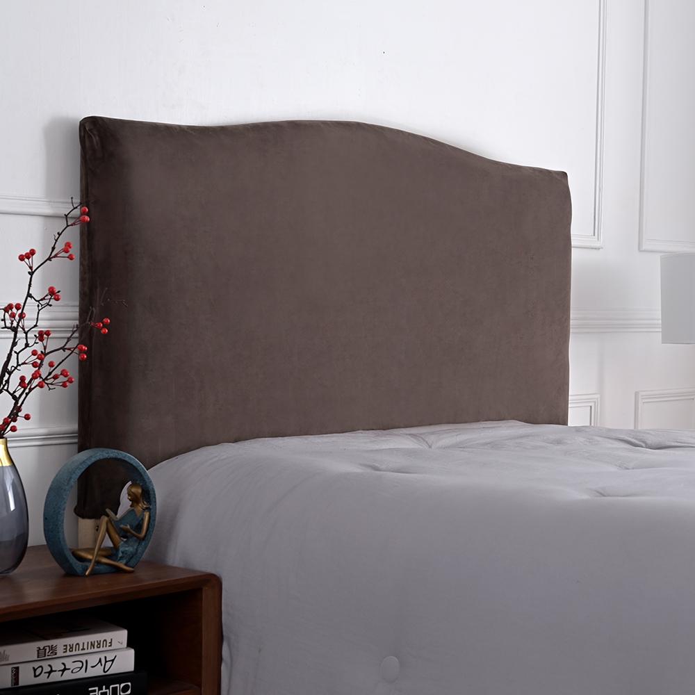 High Elastic All-inclusive Fine Flannel Headboard Cover Dustproof Bed Head Cover Bed Head Back Protection Headboard Dust Cover