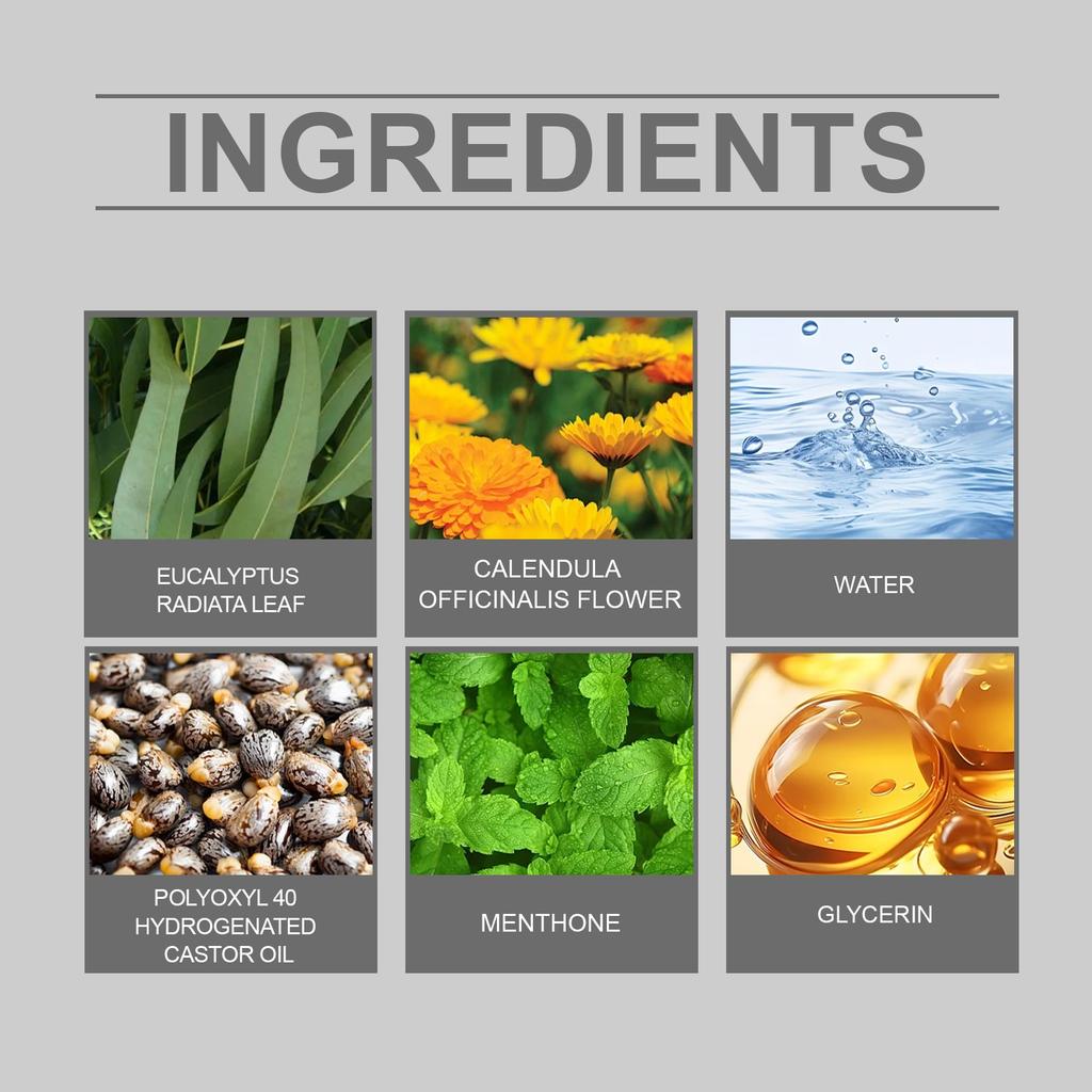 Ингалятор для детоксикации на основе трав Очищающее средство для носа Снимает заложенность носа Очищает легкие и снимает зуд в носу Освежает и снимает (1,8мл