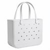 EVA Beach Bag Large Capacity Hole Bag Women Travel Storage Handbag DIY Accessories Waterproof Lightweight