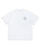 Белая футболка с коротким рукавом и графическим принтом Angel Box Logo от Mark Gonzales