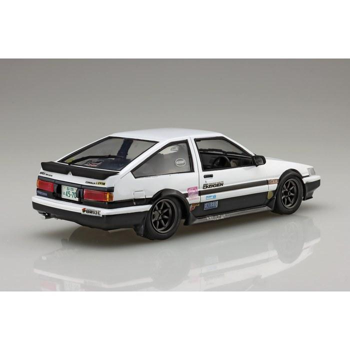 Fujimi Model 1/24 Серия Touge №1 Toyota Hachiroku Levin AE86 Touge-1 Белый
