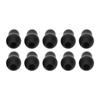10pcs Stethoscope Ear Tips Universal Replacement 2.5mm Silicone Stethoscope Earplugs for 5mm Ear Hooks