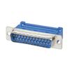 Разъем IDC типа «папа» для линейного монтажа с задними корпусами (DB25)