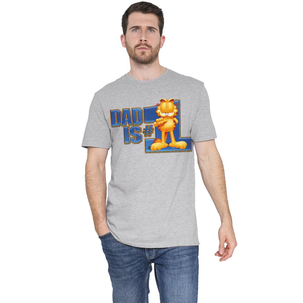 Мужская футболка Garfield Dad Is Number One