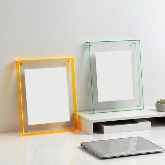 Акриловая фоторамка прозрачная постер картина настенная настольная рамка DIY плавающий эффект фоторамка для спальни гостиной галереи офиса