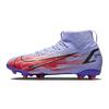 Kylian Mbappé X Mercurial Superfly 8 Academy MG GS Flames Kids Sneakers Purple Light-Thistle Indigo-Burst DB0900-506