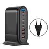 Зарядная станция 600 Вт USB C, 8 портов, USB-зарядное устройство для быстрой зарядки различных устройств, Высокоэффективный адаптер для зарядки