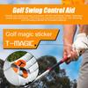 Тренировочная накладка для гольф-клюшки, противоскользящая, тренажер для отработки ударов, вспомогательное средство для тренировок по гольфу, корректирующее осанку при захвате клюшки