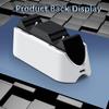 VAORLO Док-станция для быстрой зарядки PS5, светодиодное двойное беспроводное зарядное устройство для контроллера с USB-кабелем для зарядки длиной 1 м для Playstation 5, геймпад, джойстик