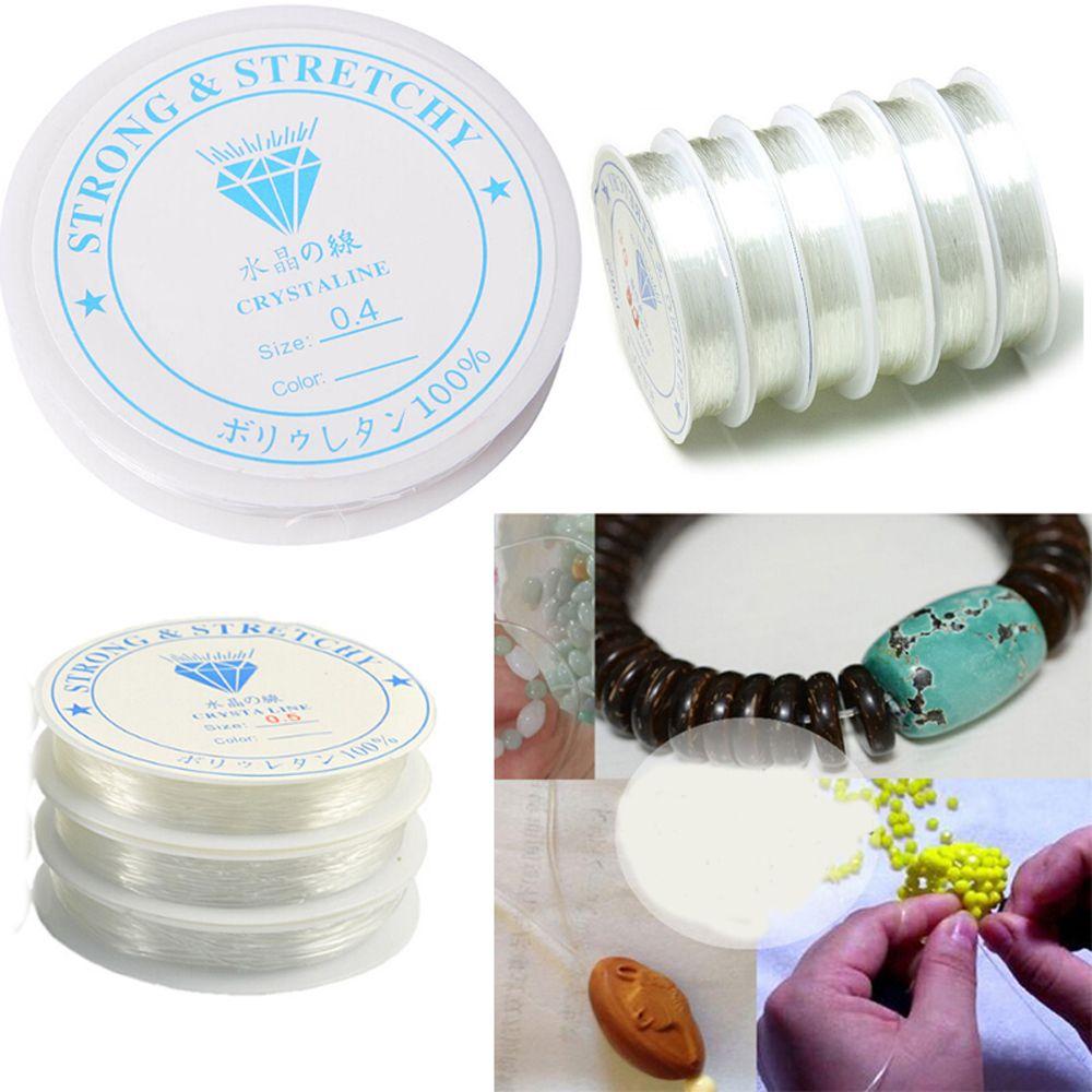 Tools Necklace Jewelry Thread Elastic Crystal Beading Cord String