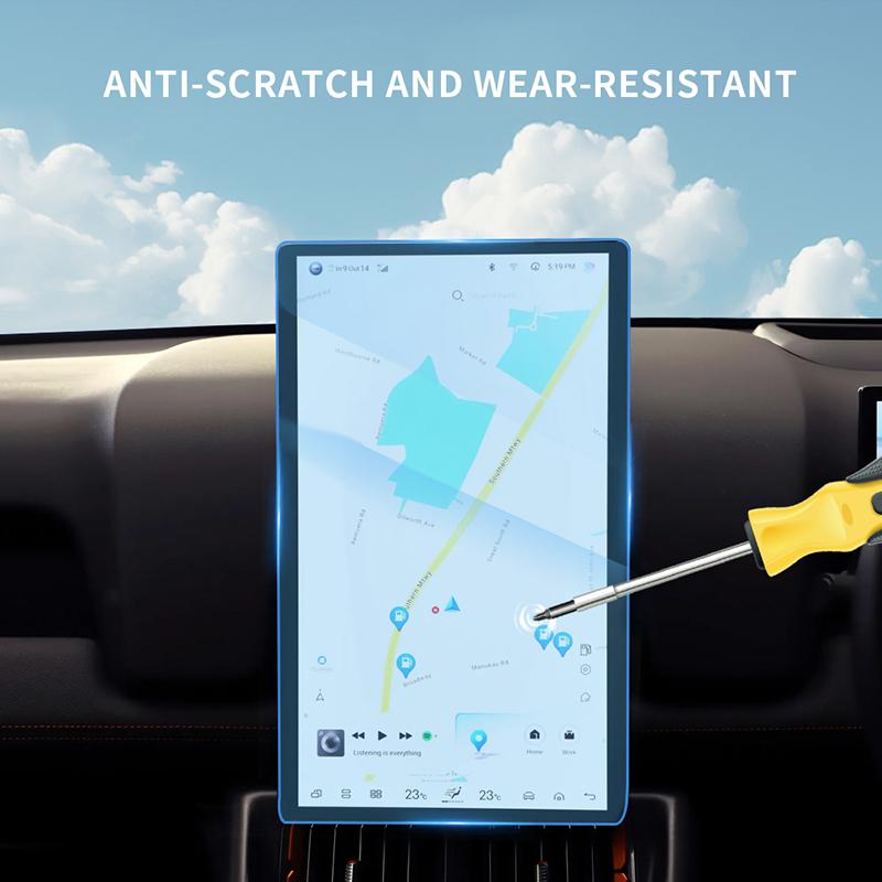 Для BYD Shark 6 Защитная пленка HD для экрана приборной панели центрального управления, Защитное стекло для экрана, Аксессуары для консоли автомобиля