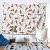 Violin And Music Notes Tapestry Decoration Art Aesthetic Tapestries for Living Room Bedroom Home Wall Cloth Wall Hanging
