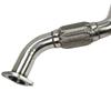 Нержавеющая сталь Y-образный коллектор и выпускной коллектор Downpipe для Nissan 350Z/G35
