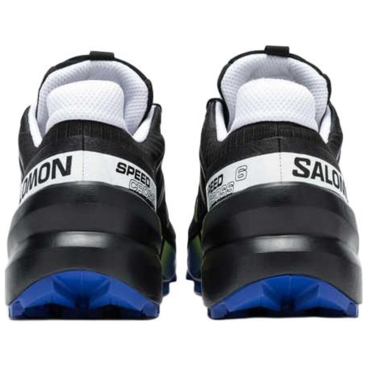 SALOMON Speedcross 6 Удобные Универсальные Противоскользящие Прочные Легкие Кроссовки для трейлраннинга с низким верхом Мужские кроссовки Черные 478322