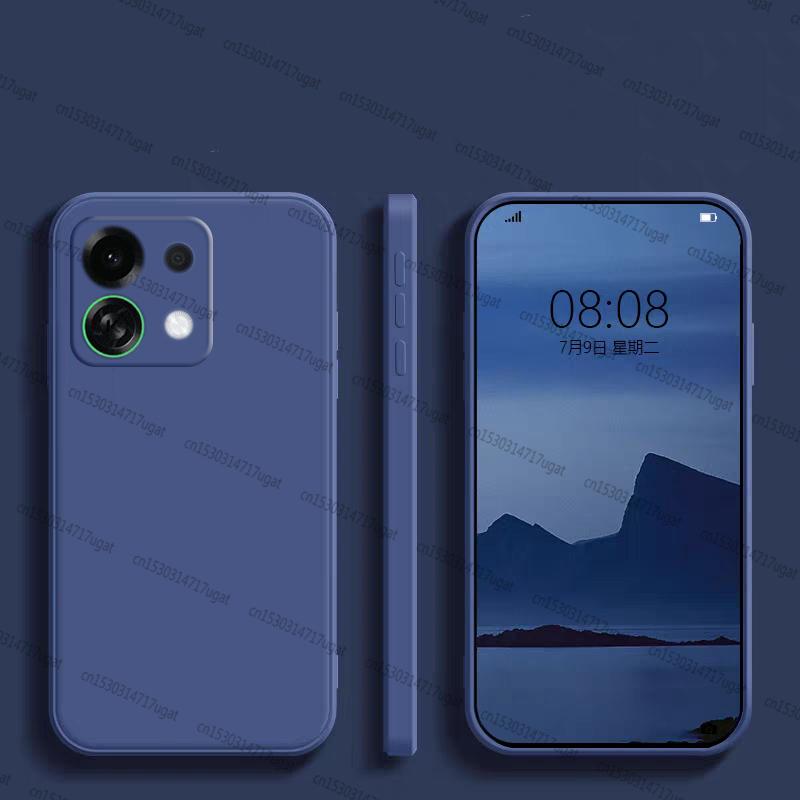 Для чехла Oppo K13 Turbo Для Oppo K13 Turbo Pro Противоударный Мягкий Жидкий Силиконовый Чехол Конфетного Цвета Для Чехла Oppo K13 Turbo