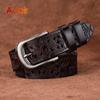Vintage Pin Buckle Hollow Pattern Belt Ladies Trend Waistband Women Luxury Brand High Quality Genuine Leather Waist Belts DT013