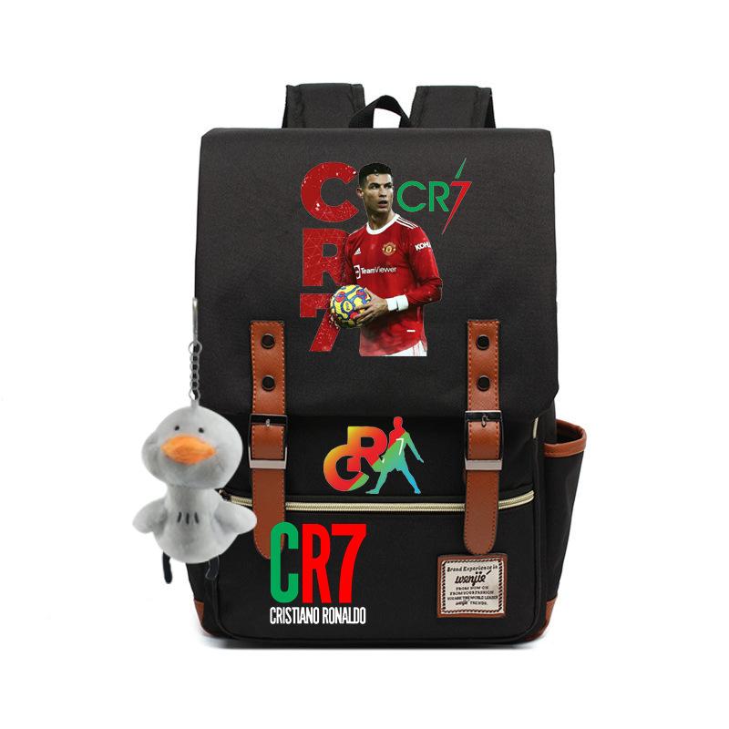 Модный Аниме CR7 Подростковая Школьная Сумка Мужской и Женский Повседневный Рюкзак