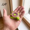 Decorative Ladybug Statues 3D Printed Spinning Figurine Stress Relief Rotating Turtle Fidget Ladybird Figurine Toy Animal Shape Desk Decoration for