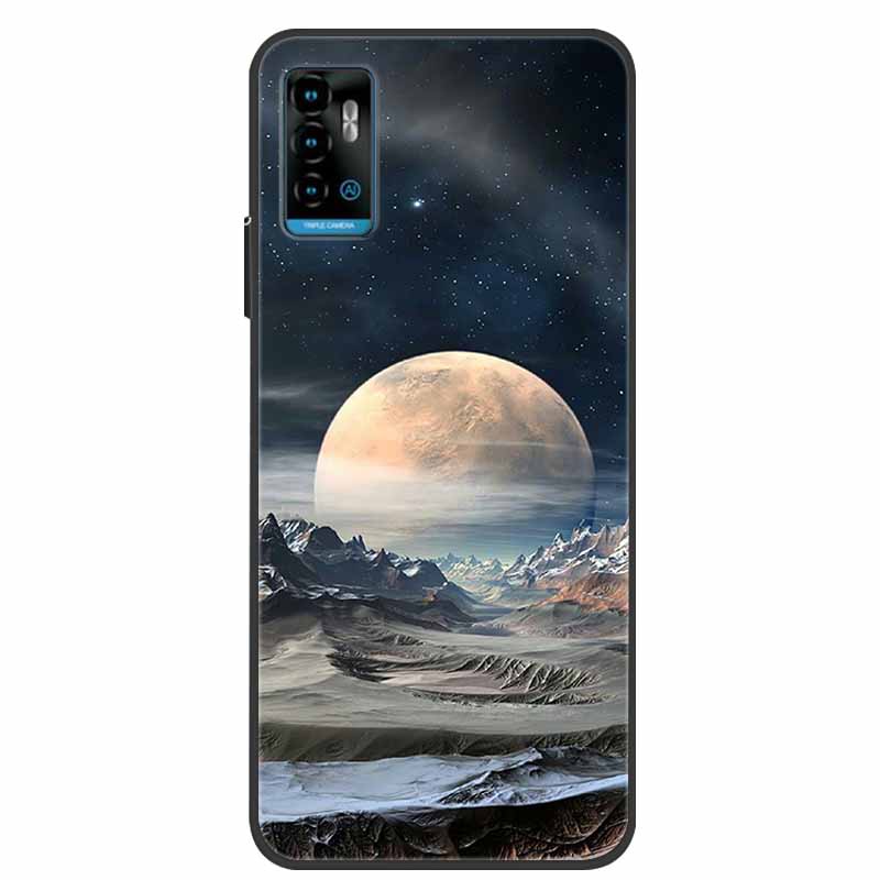 Для ZTE Blade A71 Чехол Силиконовая Задняя Крышка Чехол для Телефона Для ZTE Blade A71 Мягкие Чехлы для ZTE BladeA71 A 71 2021 Защитный Бампер