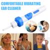 Electric Ear Wax Remover Ear Cleaner Portable Ear Cleaning Kit with 2 Tips And Brushes User-friendly Ear Pick for Family Health