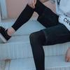Дышащие чехлы на ноги с защитой от УФ, рукава для ног, ледяной шелк, дышащие, быстросохнущие, для бега, спорта, леггинсы, чехлы с защитой от солнца и УФ