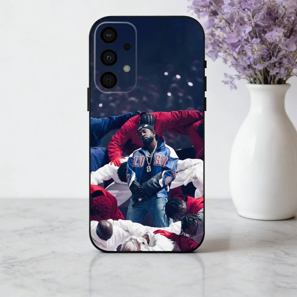 К-Кендрик-К Рэпер Л-Лэмар-Р Чехол для телефона Samsung Galaxy A73,A72,A71,A70,A53,A52,A51,Мягкий силиконовый черный чехол