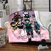 Custom 1pc Hero Plaza Adventure Blanket, Soft And Comfortable Blanket, Casual Warm, Camping Travel Blanket, Birthday Gift Q912112