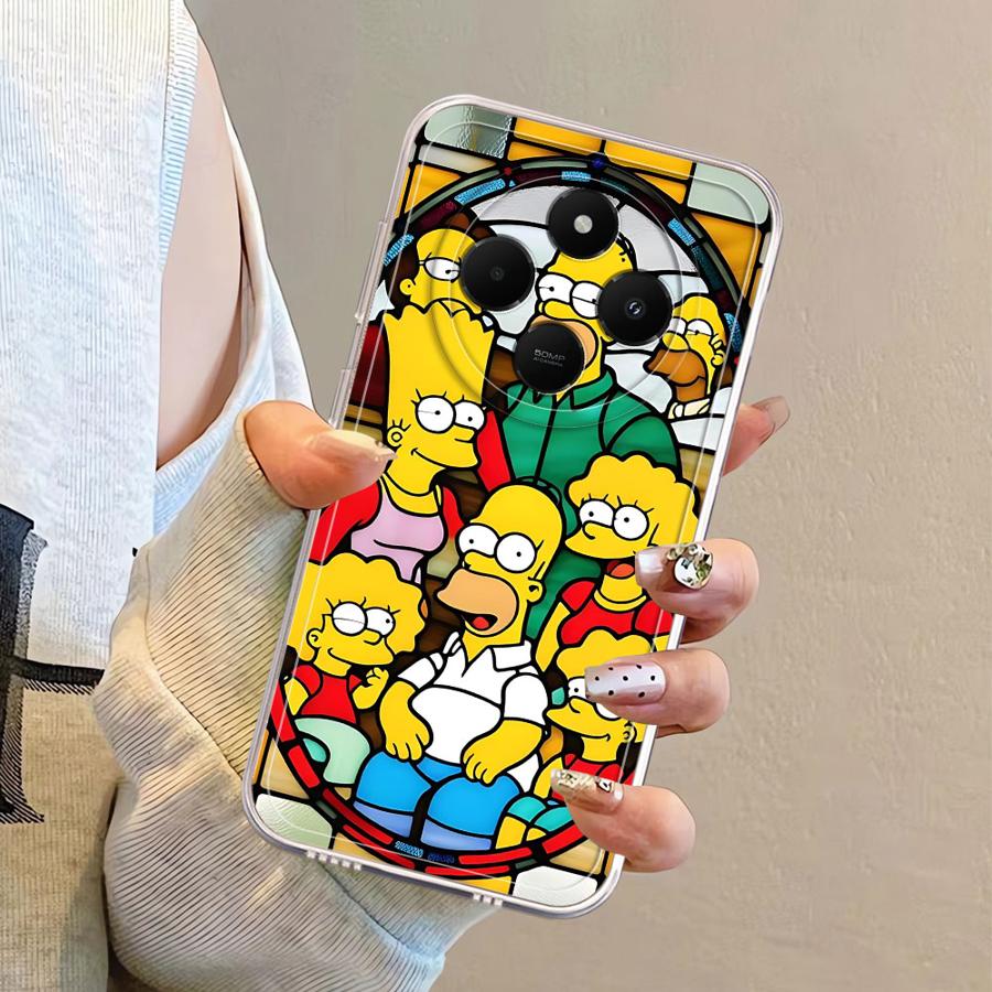 Case for Xiaomi Mi 11 Lite 11T Pro Soft Phone Cover The Simpsons Cartoon