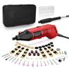 AC Rotary Tool Kit Electric Grinder 6 Variable Speeds 8000-35000RPM 170W for Polishing Carving and