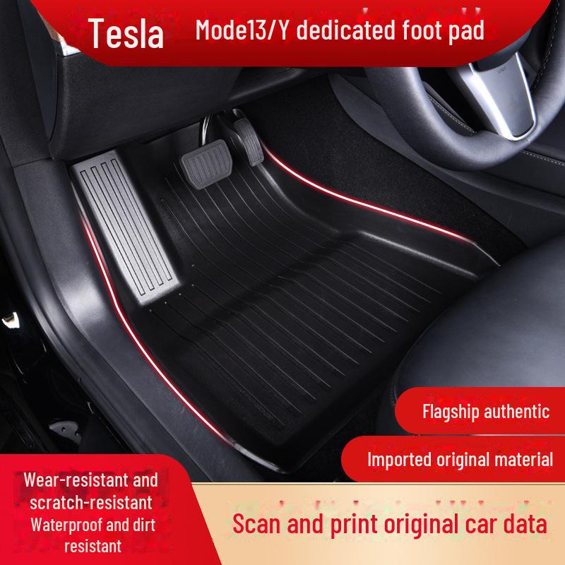 Оригинальный передний коврик багажника TPE для автомобилей Tesla Model Y/3