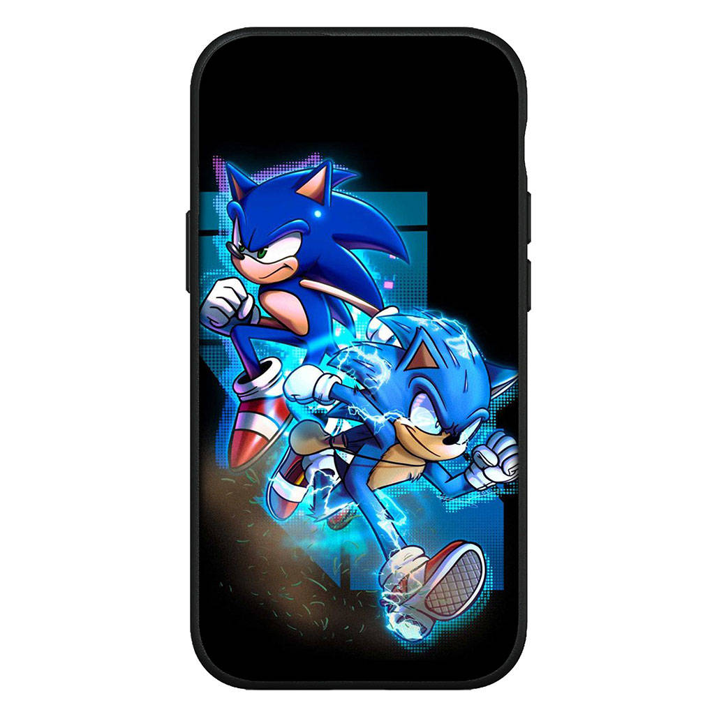 Чехол для iPhone 15 14 Xiaomi Redmi Note 13 12 11 Pro Max X 8 7 9 XR Samsung Galaxy S24 S23 A05 OPPO A15 Huawei аниме Sonic Hedgehog Forces телефон чехол