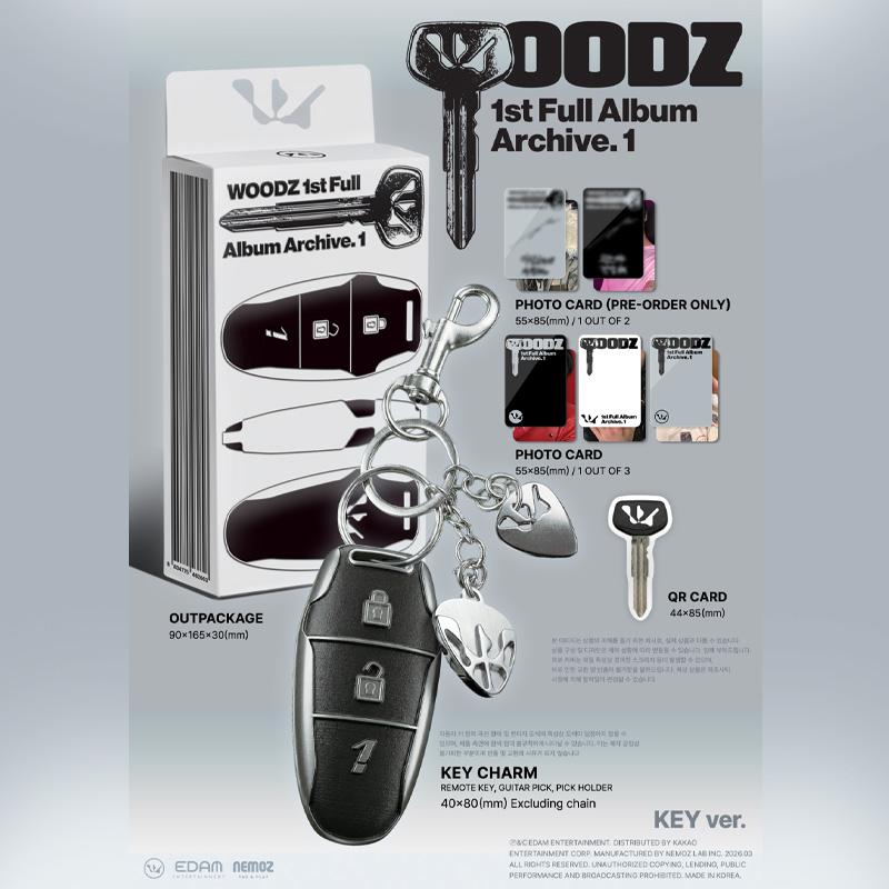 WOODZ – 1st Full Album [Archive.1] (Key Ver.)