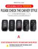 Чехол для ключа Toyota для Corolla, Camry, Levin, RAV4, Avalon, IZOA, CHR, Highlander - Дизайн с кнопкой-защелкой