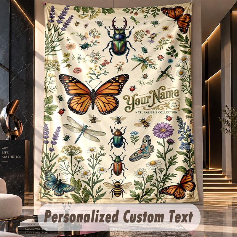 Native Art Snake Theme Wall Tapestry Customized With Name Text Personalized Hanging Tapestry For Bedroom Living Room Decor